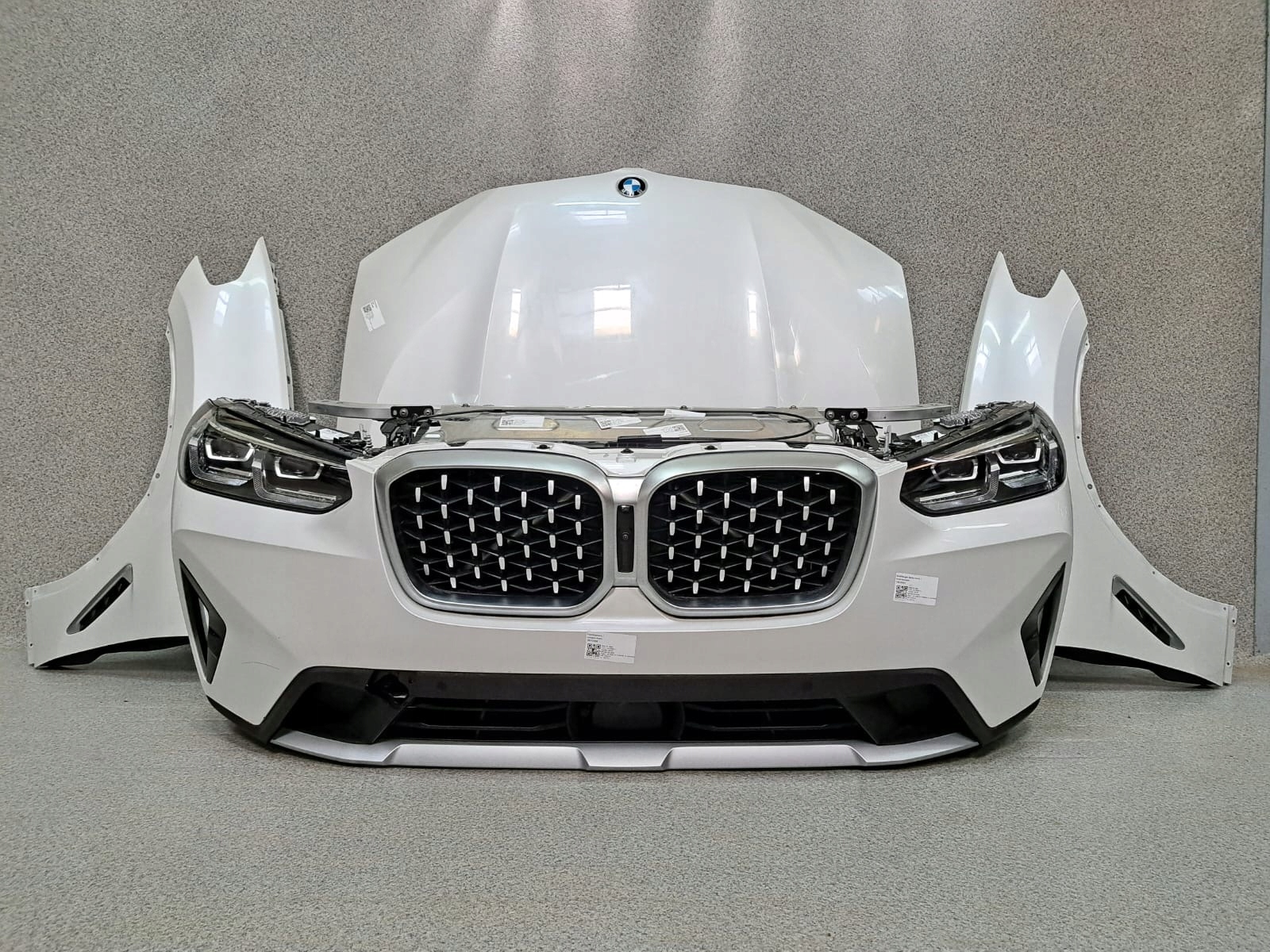 BMW X3 G01 X4 G02 BŁOTNIK PRAWY PRZÓD PRZEDNI A96 PERŁA Kolor biały