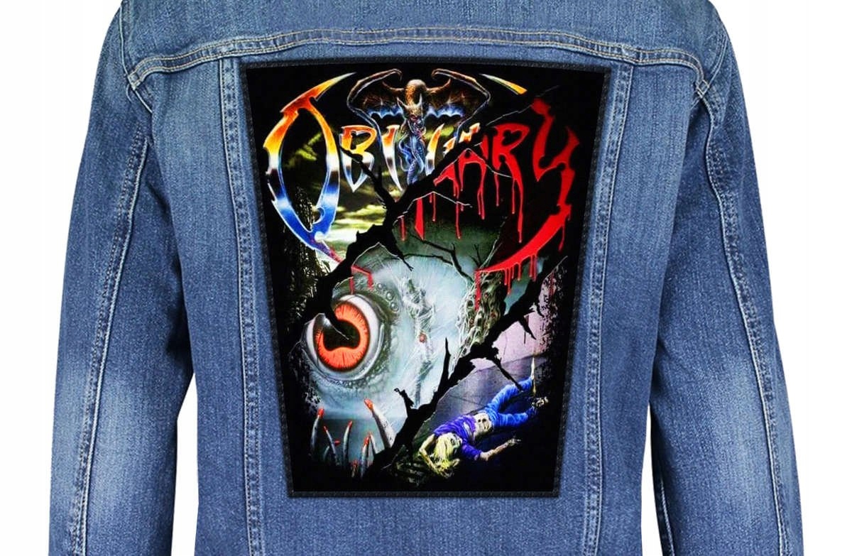 Ekran OBITUARY Mega Naszywka Typ naszywka