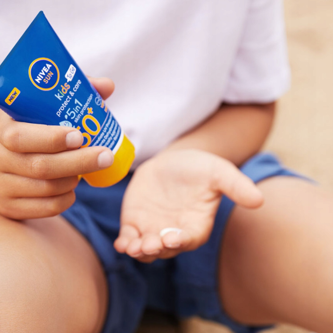 NIVEA SUN KIDS Balsam do opalania z filtrem SPF50 na słońce dla dzieci 50ml Marka Nivea Sun