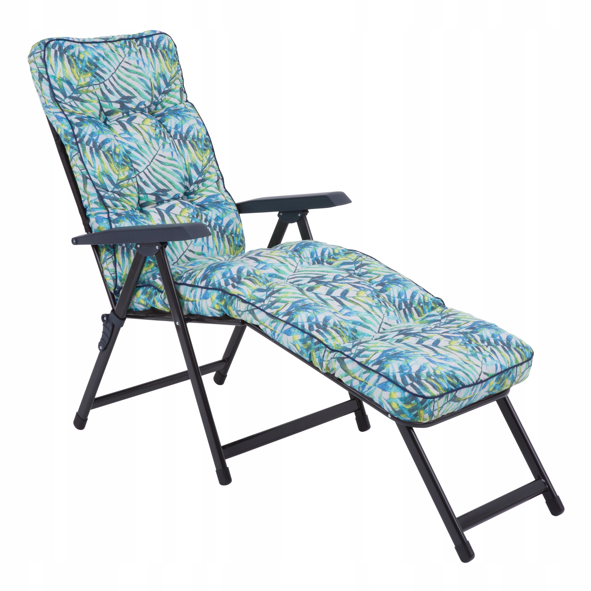 

460953 Leżak Ogrodowy Z Podnóżkiem Patio Lena