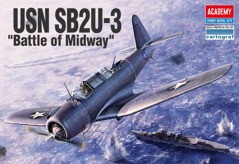 Academy 12324 SB2U-3 Vindicator Battle Of Midway