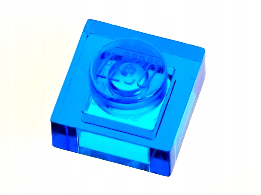 

Lego Płytka 1x1 3024 niebieska ciemna trans 2 szt