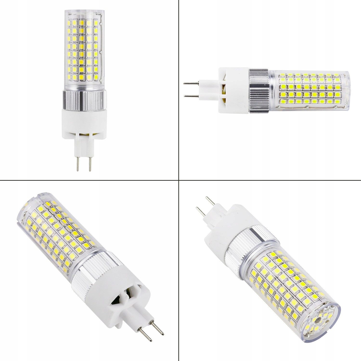 Żarówka LED G8.5 12W=96W Neutralna Biel 2szt Moc 12 W
