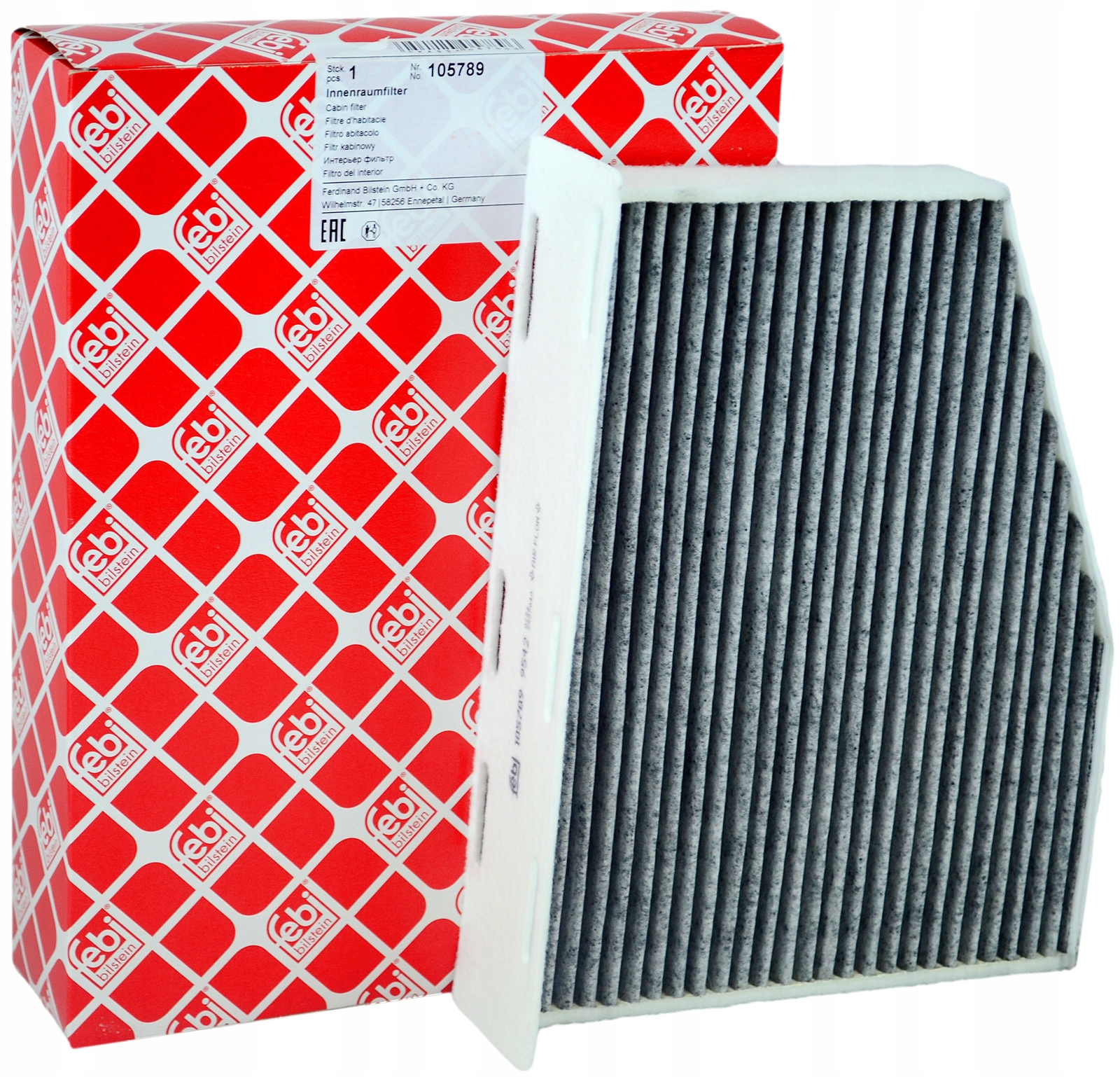 

Febi Filtr Kabinowy Z Węglem Audi A3 8P 8V