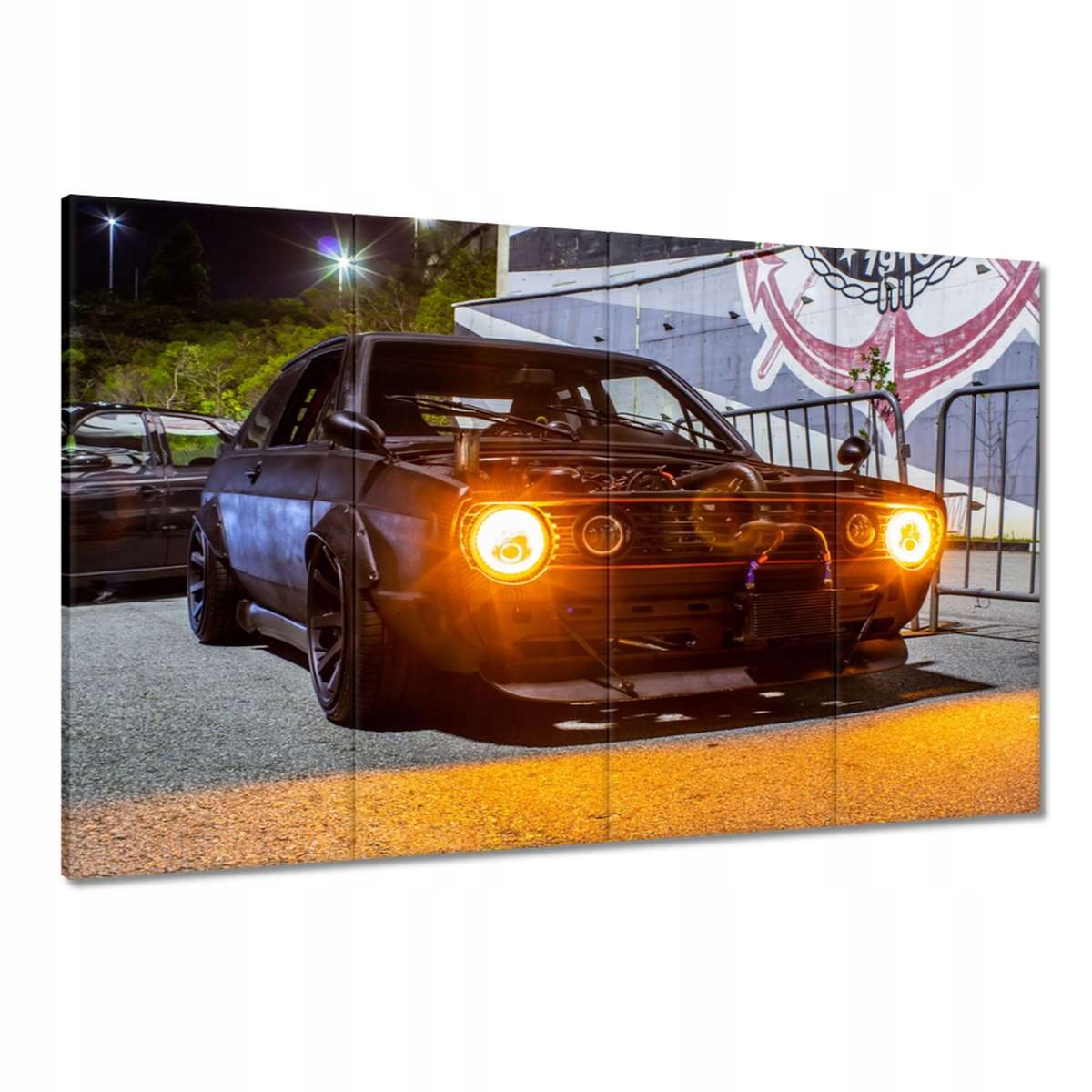 Obrazy 120x80 Přepracování auta Plyn