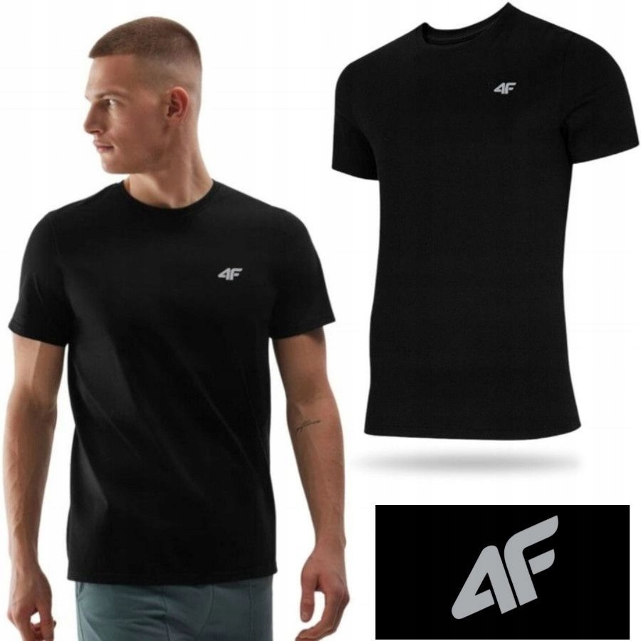 KOSZULKA MĘSKA 4F T-SHIRT PODKOSZULEK BLUZKA SPORTOWA NA CO DZIEŃ