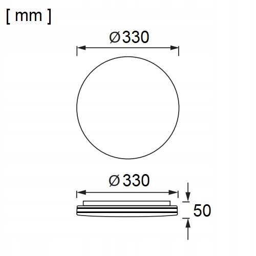 LAMPA PLAFON DO ŁAZIENKI PANEL DEKORACYJNY PASKI CHROM LED 18W IP44 Maksymalna moc pojedynczego źródła światła 18 W