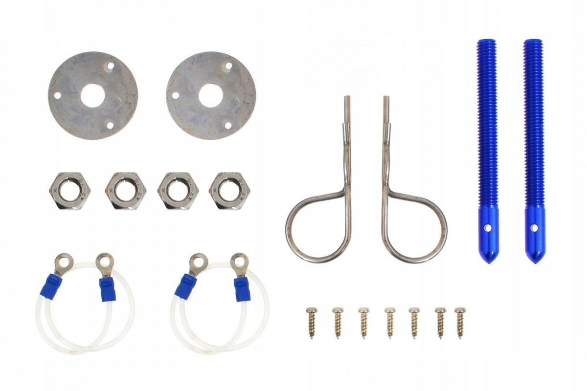 ZAPINKI MASKI HAIR PIN BLUE