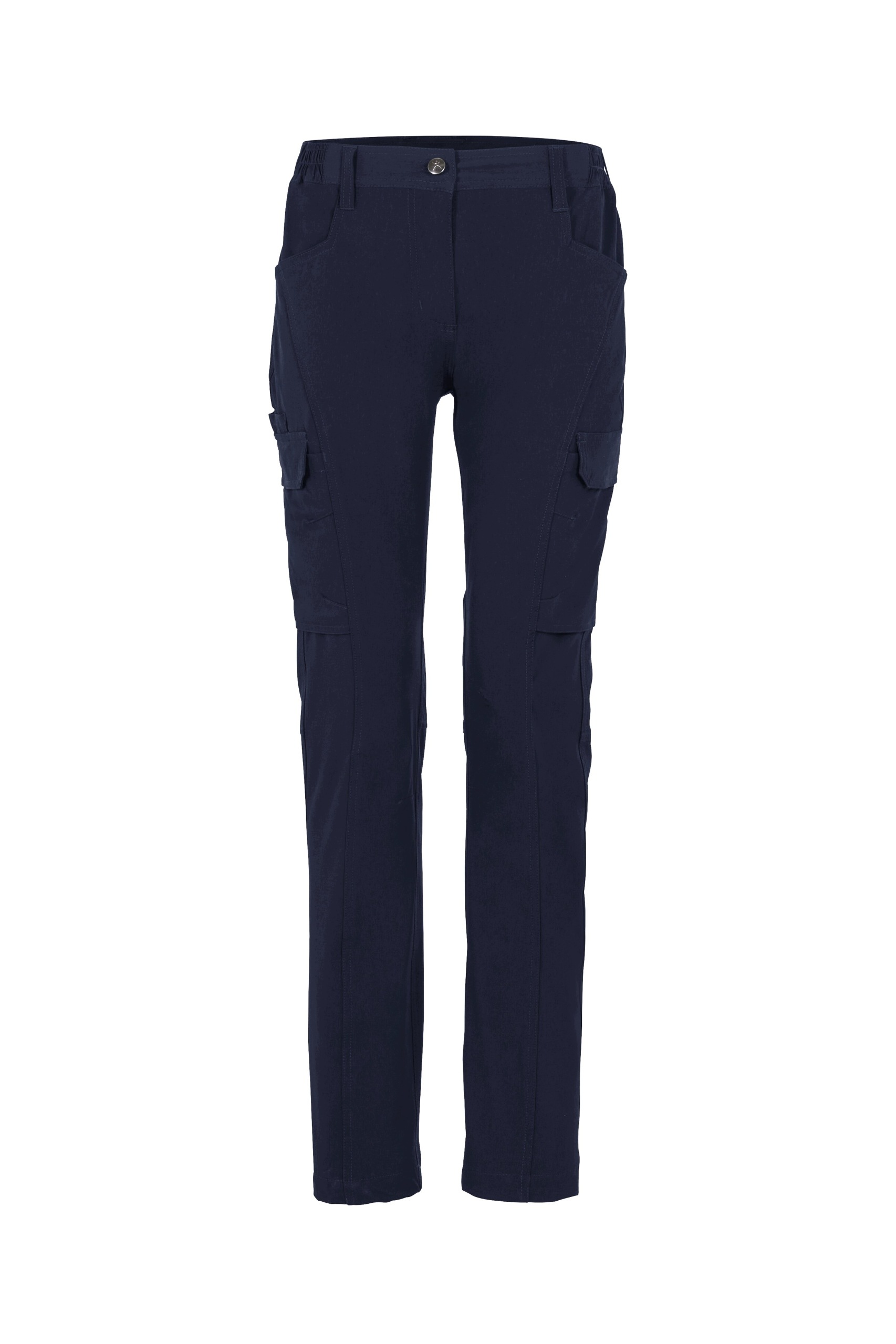 Planam Outdoor Stretchy Dámské kalhoty do pasu, tmavě modré, velikost 50 3834