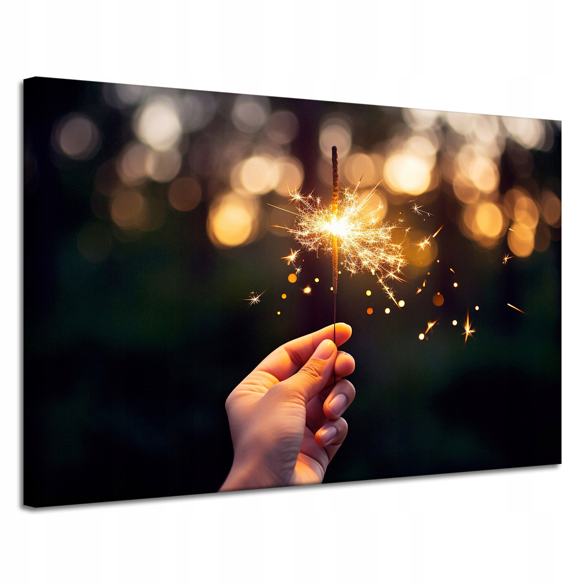 Obraz na plátně Pro Mládež Prskavky Ohňostroj Světlo 120x80