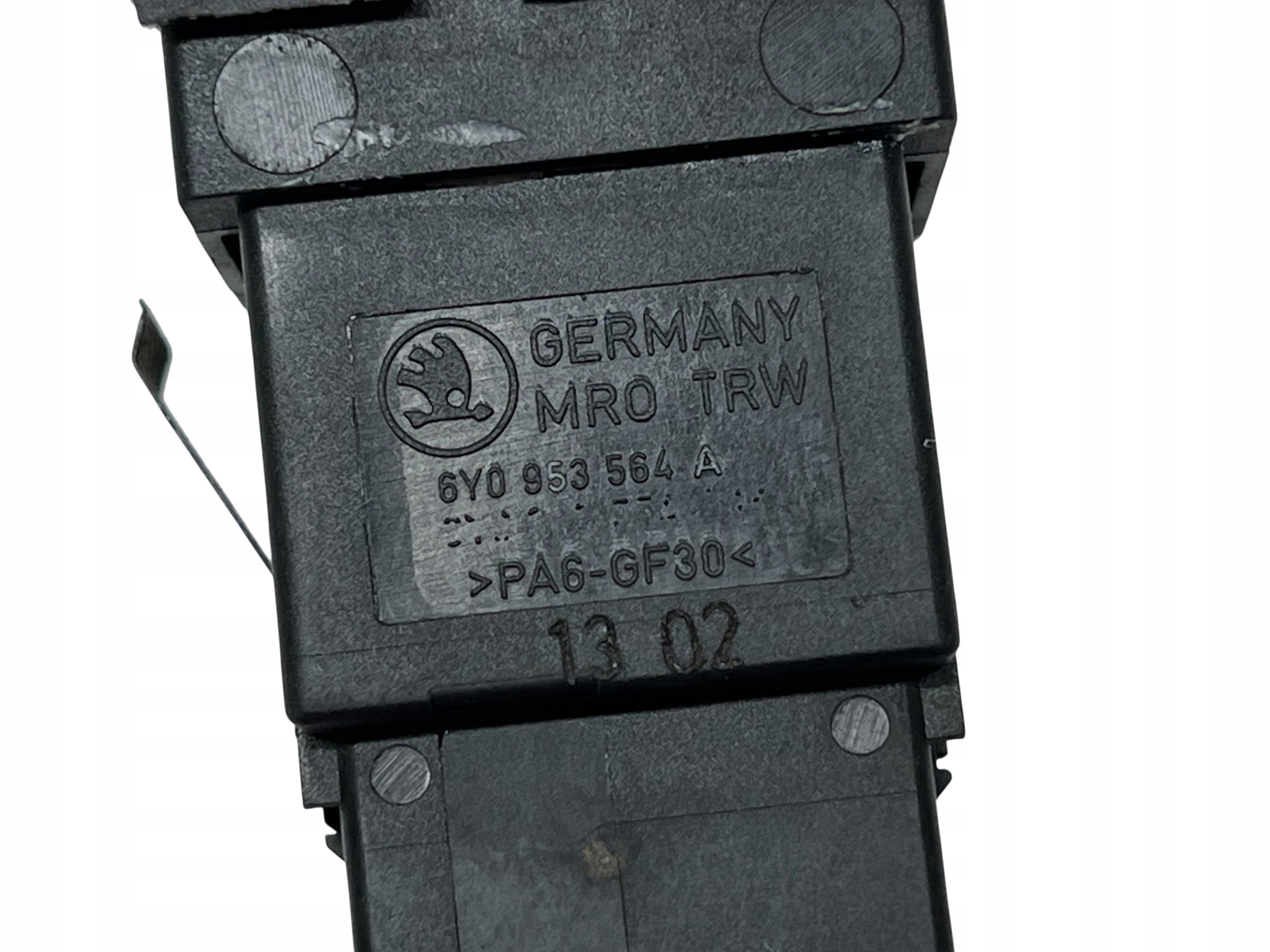 SKODA FABIA und Schalter GRZANIA links SITZ 6Y0953564A