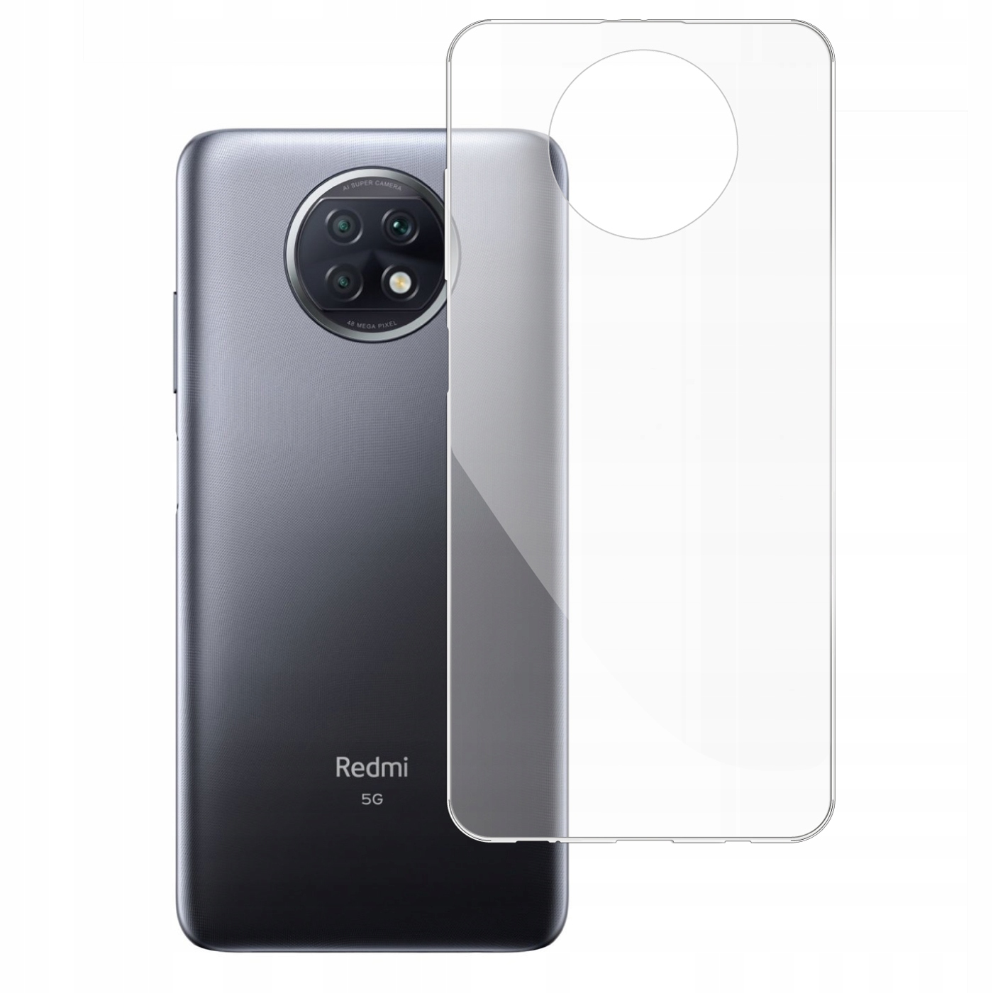 

Etui do Xiaomi Redmi Note 9T 5G gumowe Slim Clear