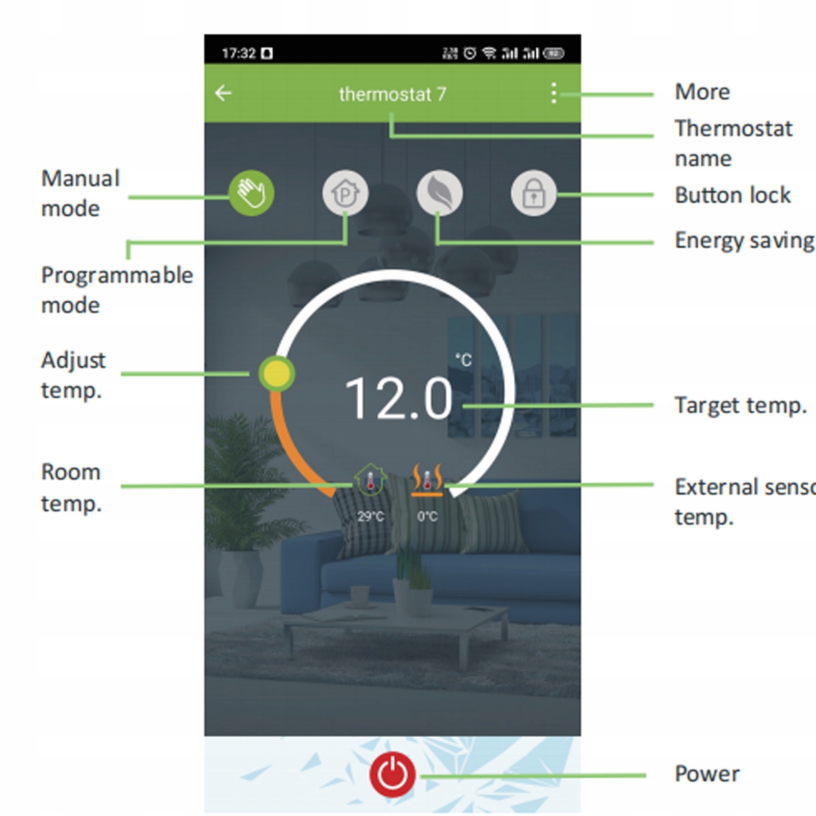 POKOJOWY REGULATOR TEMPERATURY TERMOSTAT WIFI Rodzaj inny