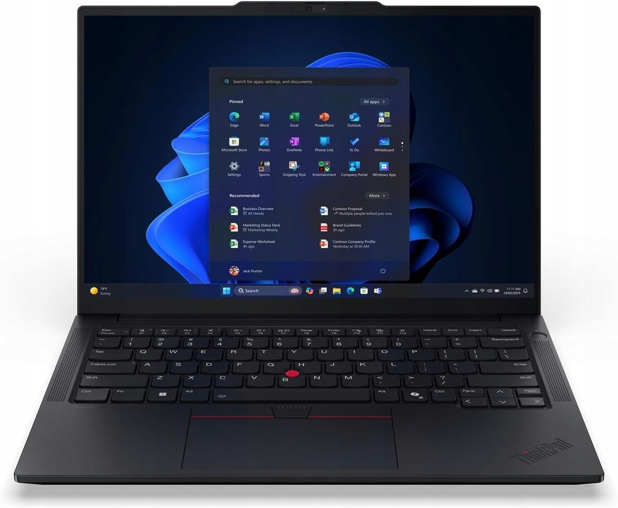 Laptop Lenovo ThinkPad E14 Gen 7 Core 5 210H 16GB 512 Ssd Fhd 300nit 11Prof