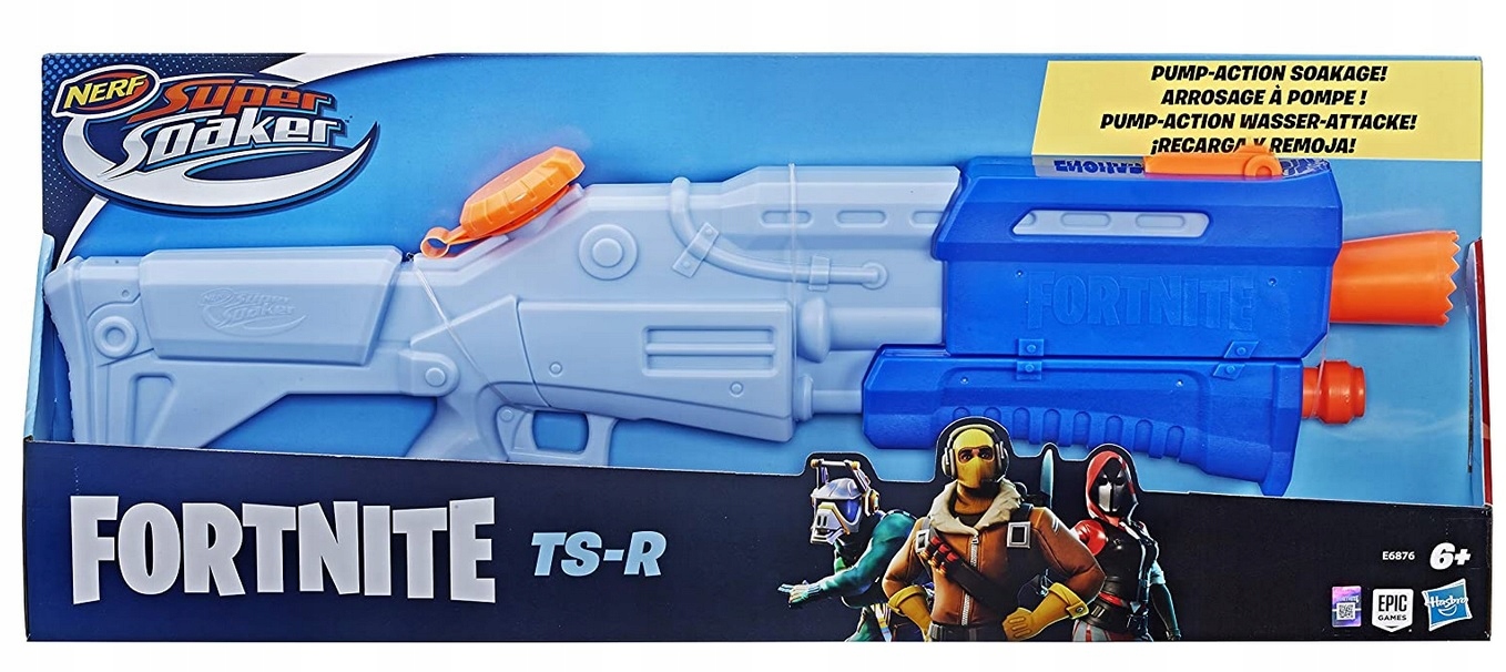 NERF NA WODĘ FORTNITE SUPER SOAKER HASBRO ORYGINAŁ