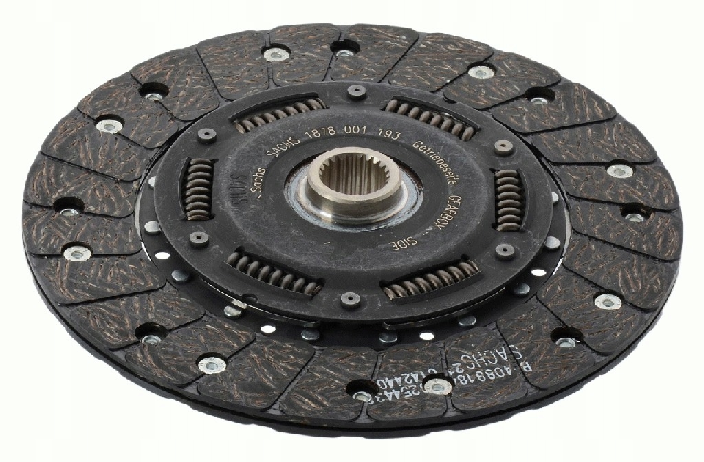 1878 001 - SACHS ДИСК ЗЧЕПЛЕННЯ VW AUDI