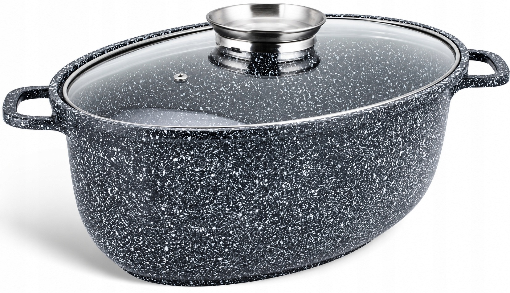 Robustní Pekáč Mramorová do trouby Aroma Knob 8 L 38 CM Edenberg