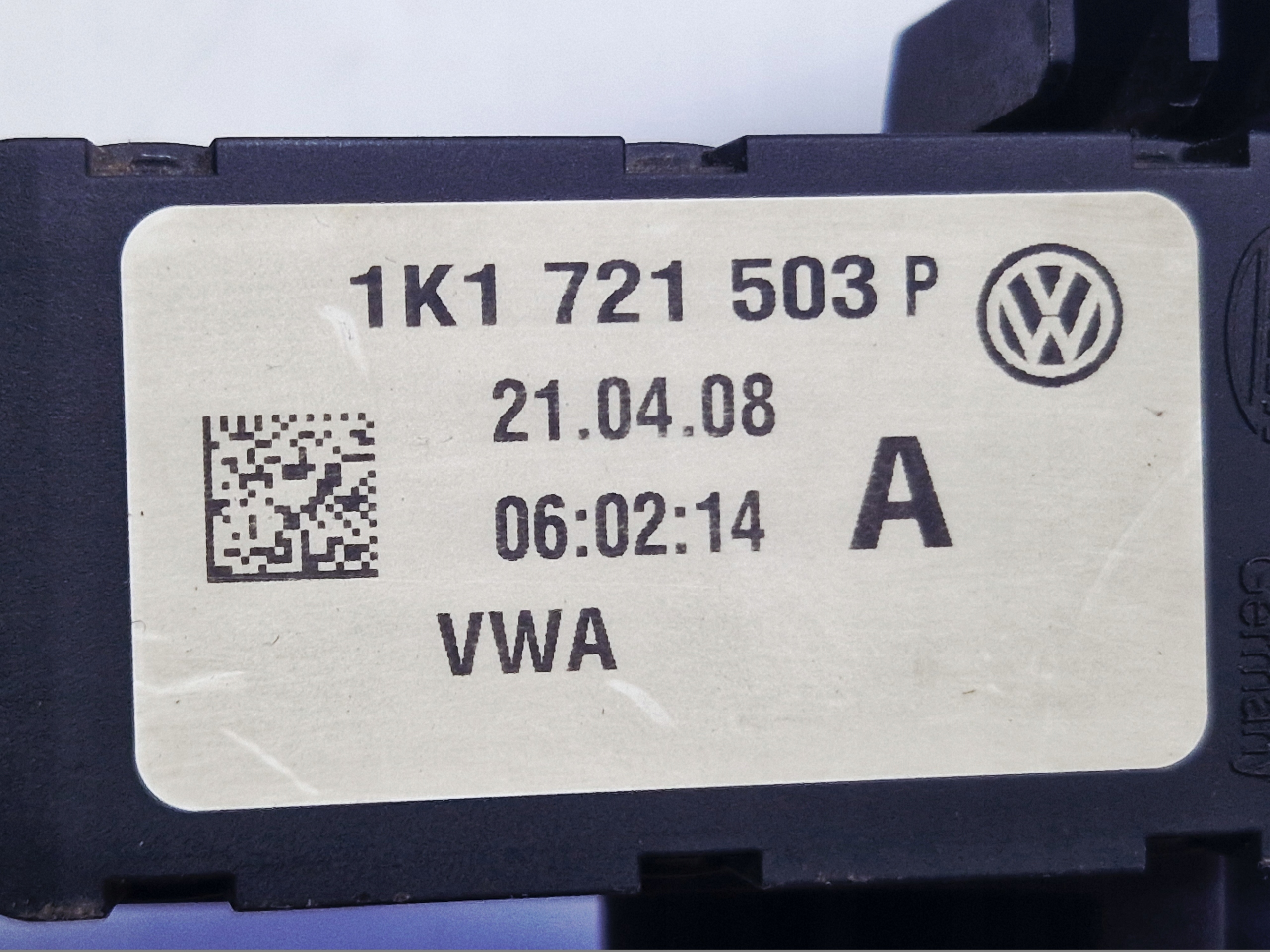 VW GOLF 5 V 1.9 TDI accelerator pedal 1K1721503P