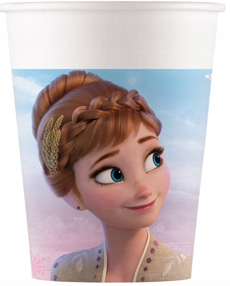 Kubeczki papierowe Kraina Lodu Frozen 8 sztuk Urodziny FRO-005