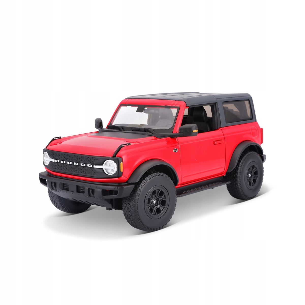 Maisto 2021 Ford Bronco Wildtrak, červená, 1:18
