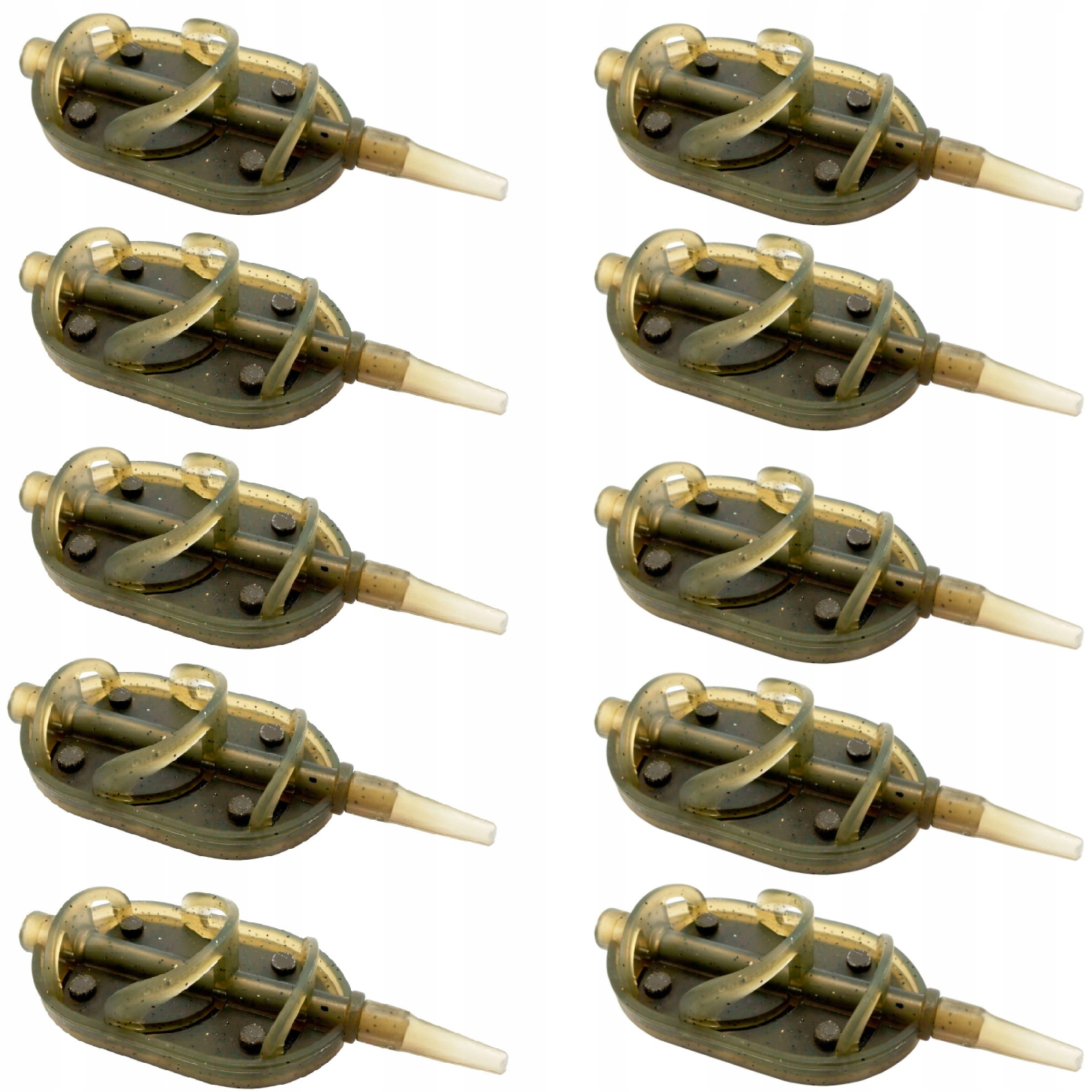 Zestaw 10 Podajników Koszyków Do Method Feeder Arc 40g