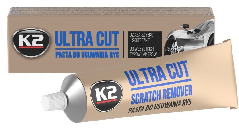 K2 Ultra Cut Pasta Polerska Na Rysy Do Usuwania Rys Skuteczna Ręczna 100g
