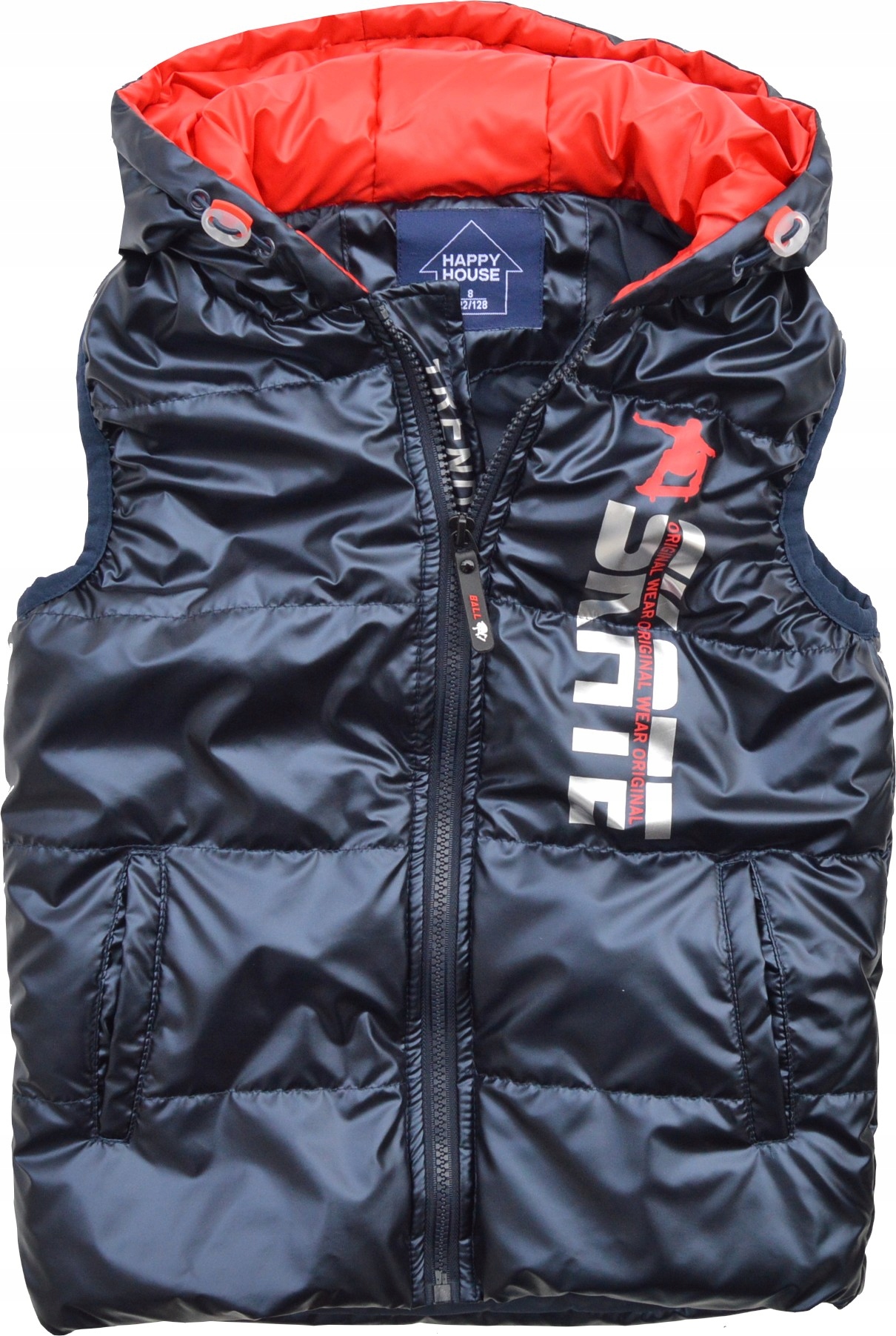 SKATE ACTIVE CLUB KAMIZELKA z Kapturem 158cm Rozmiar (new) 158 (153 - 158 cm)