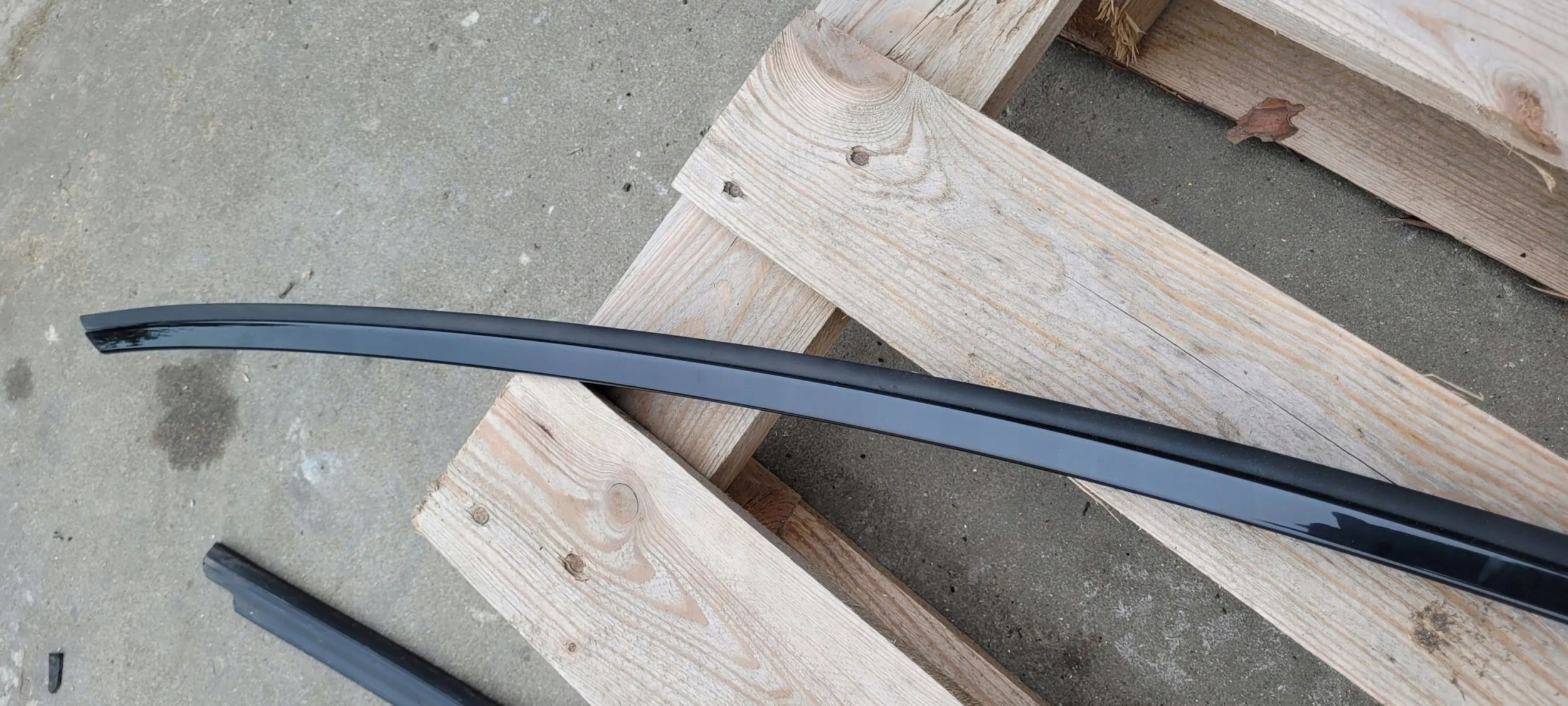S7 4G A7 moulding roof left black SLINE 4G8853703AL