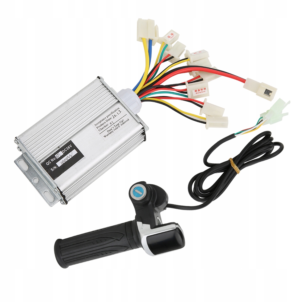 36V 1000W Silnika Szczotkowy Sterownik Kontroler Manetka Uchwyt Przepustnic