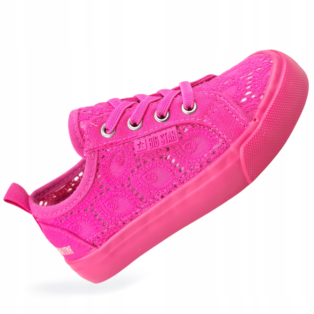 

trampki dla dziewczynki Big Star fuksja JJ374131