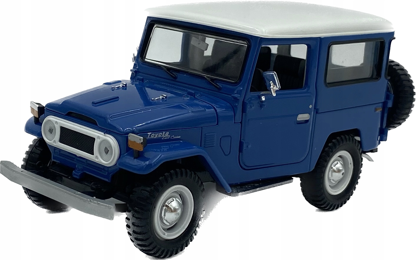 Toyota Fj 40 Hard Top 1:24 blue Motormax 79323
