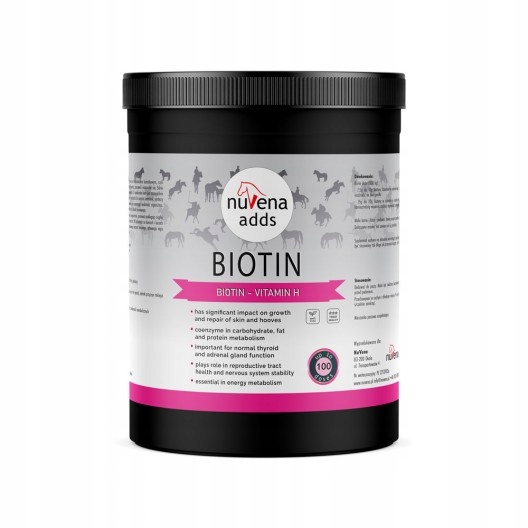 NuVena Biotin - biotyna dla koni - 1 Kg