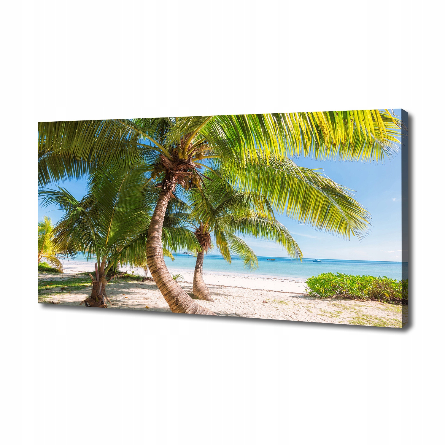 

Foto obraz na płótnie Tropikalna plaża 140x70 cm