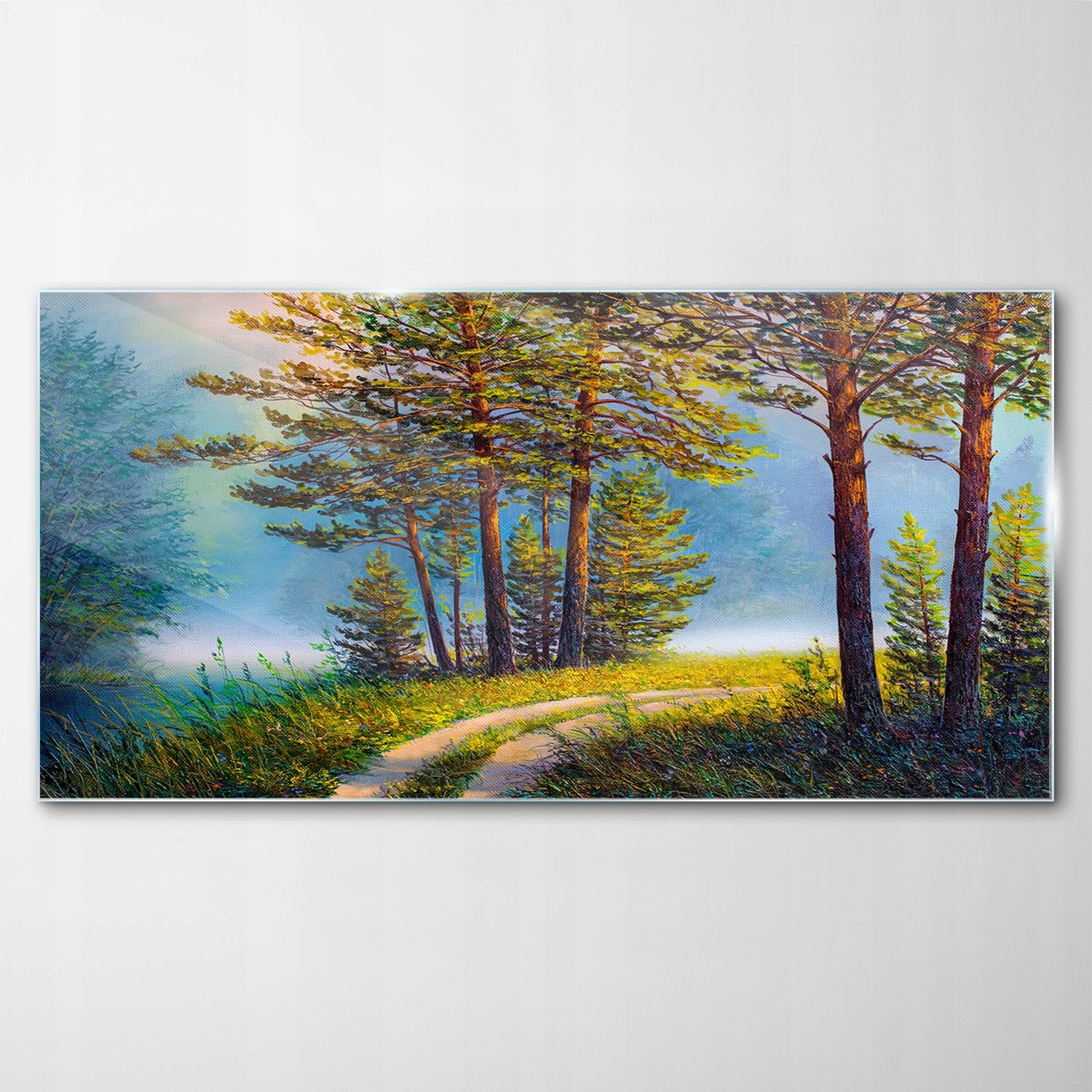 

Hartowany Obraz Szklany Krajobraz Lato Las 140x70