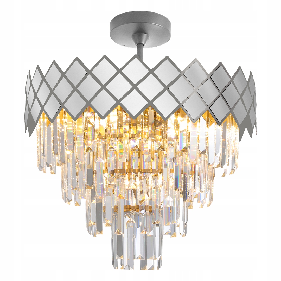 Stropná lampa Carisma Chrome 9xE14