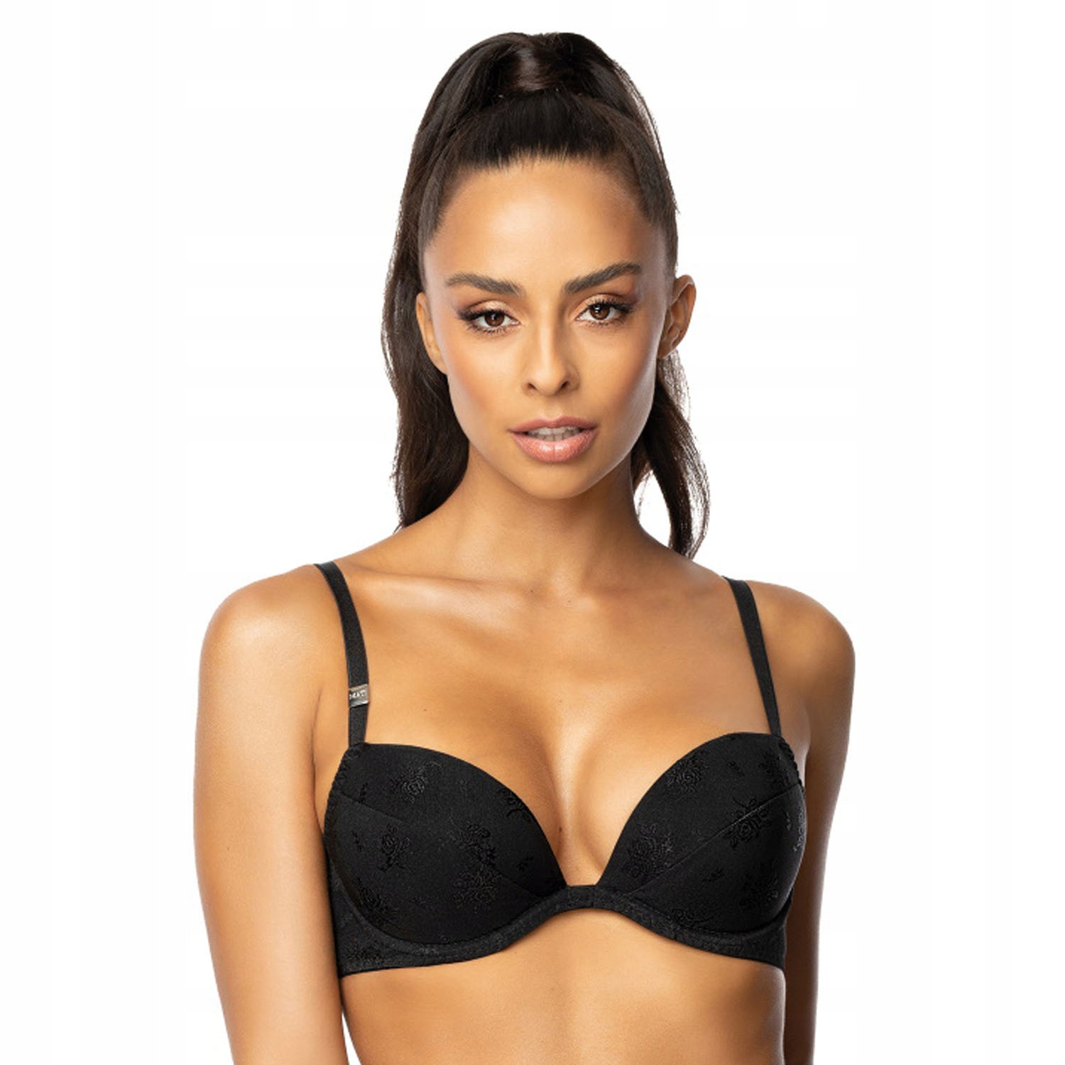 Mat 0200/1 Terrie černá Podprsenka Push-up 85B