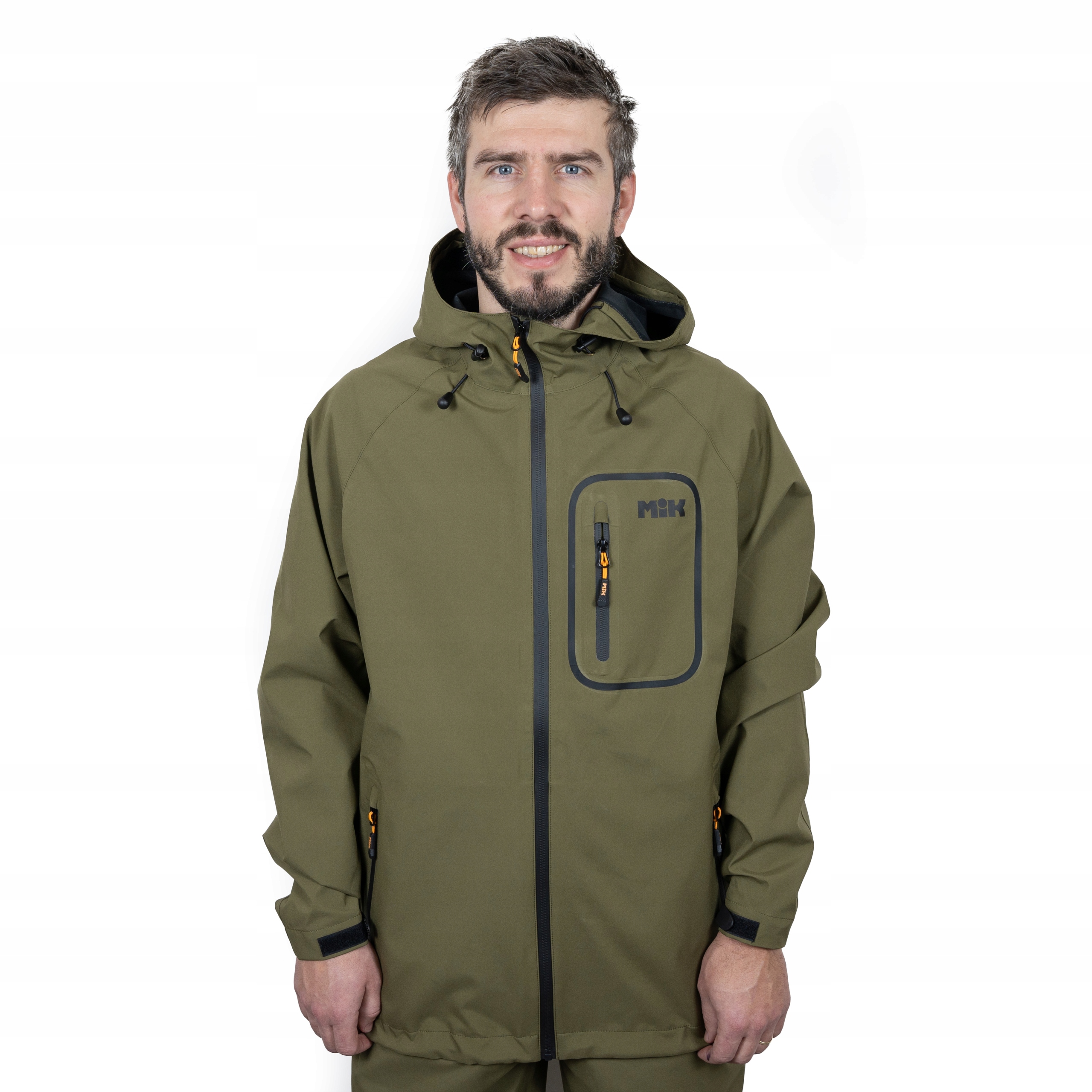 Mikbaits funkční oblečení Nepromokavá bunda Aqua 10000 zelená L