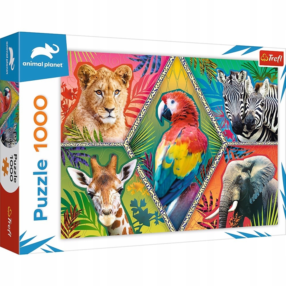 

Puzzle 1000 Egzotyczne Zwierzęta