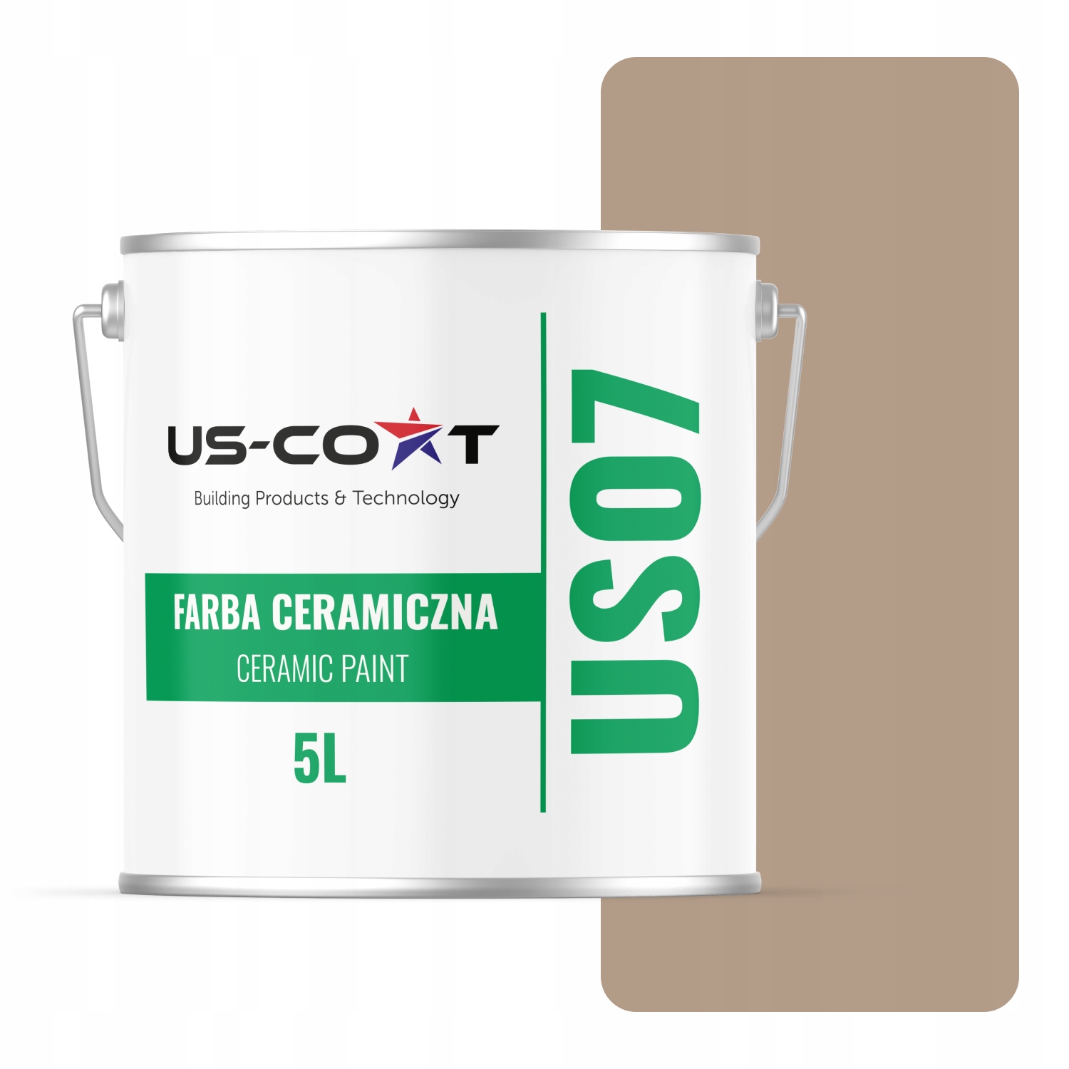 Keramická Farba Na Stenu Orechová Farba H4934 5L Matná Na Steny Stropov