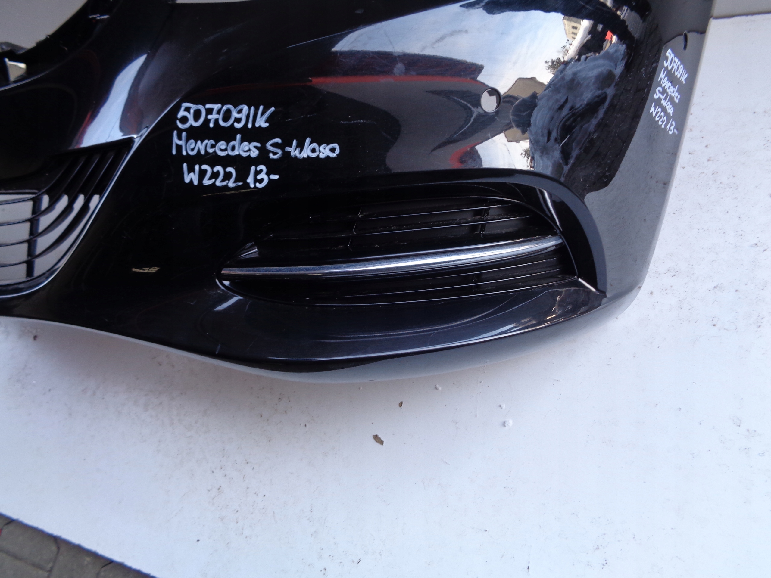 front bumper MERCEDES s-class W222 13-16 NR 50709