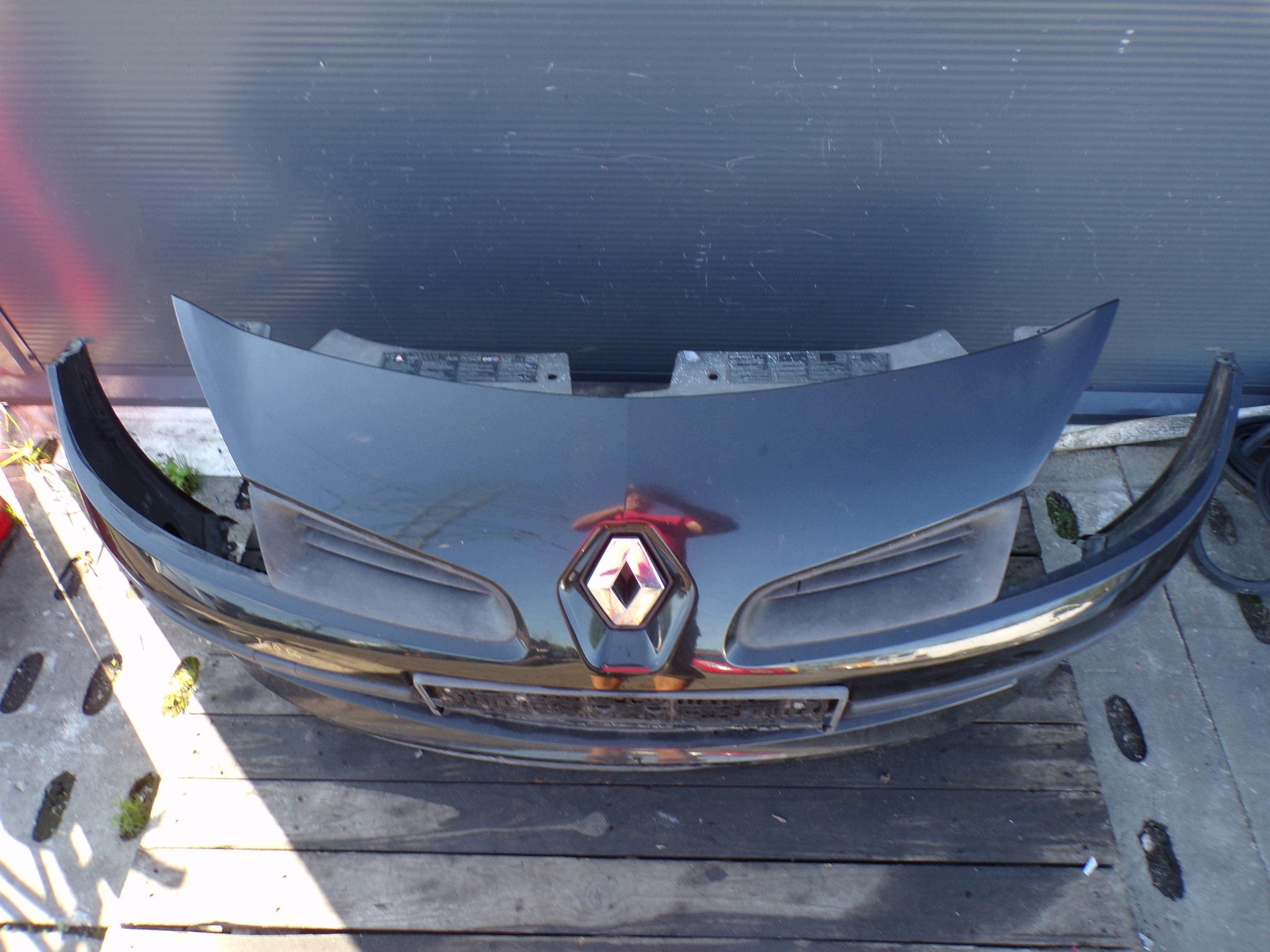 front bumper front RENAULT CLIO 3 III colour TEB66