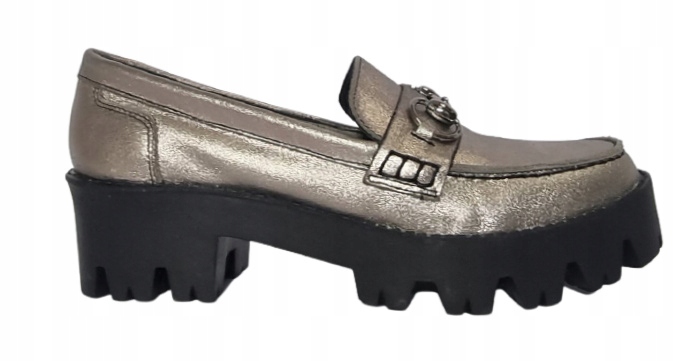 Bottero 131525 odstín zlaté polobotky s ozdobou r40