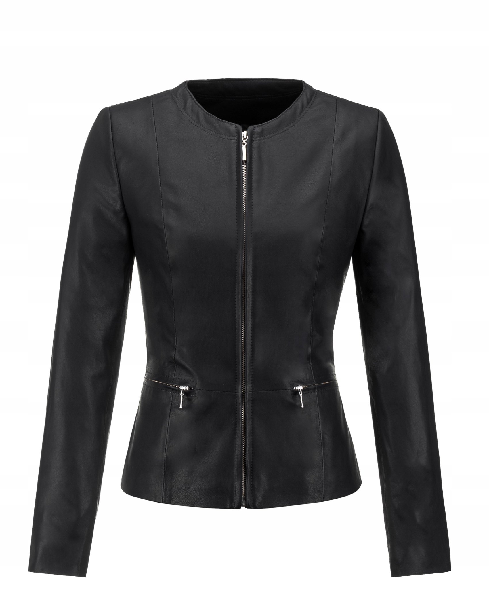 Tomskór Dámská Kožená Bunda Černá Tola XXXL