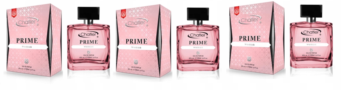 Chatler Prime Woman 3x100ml Edp pro ženy