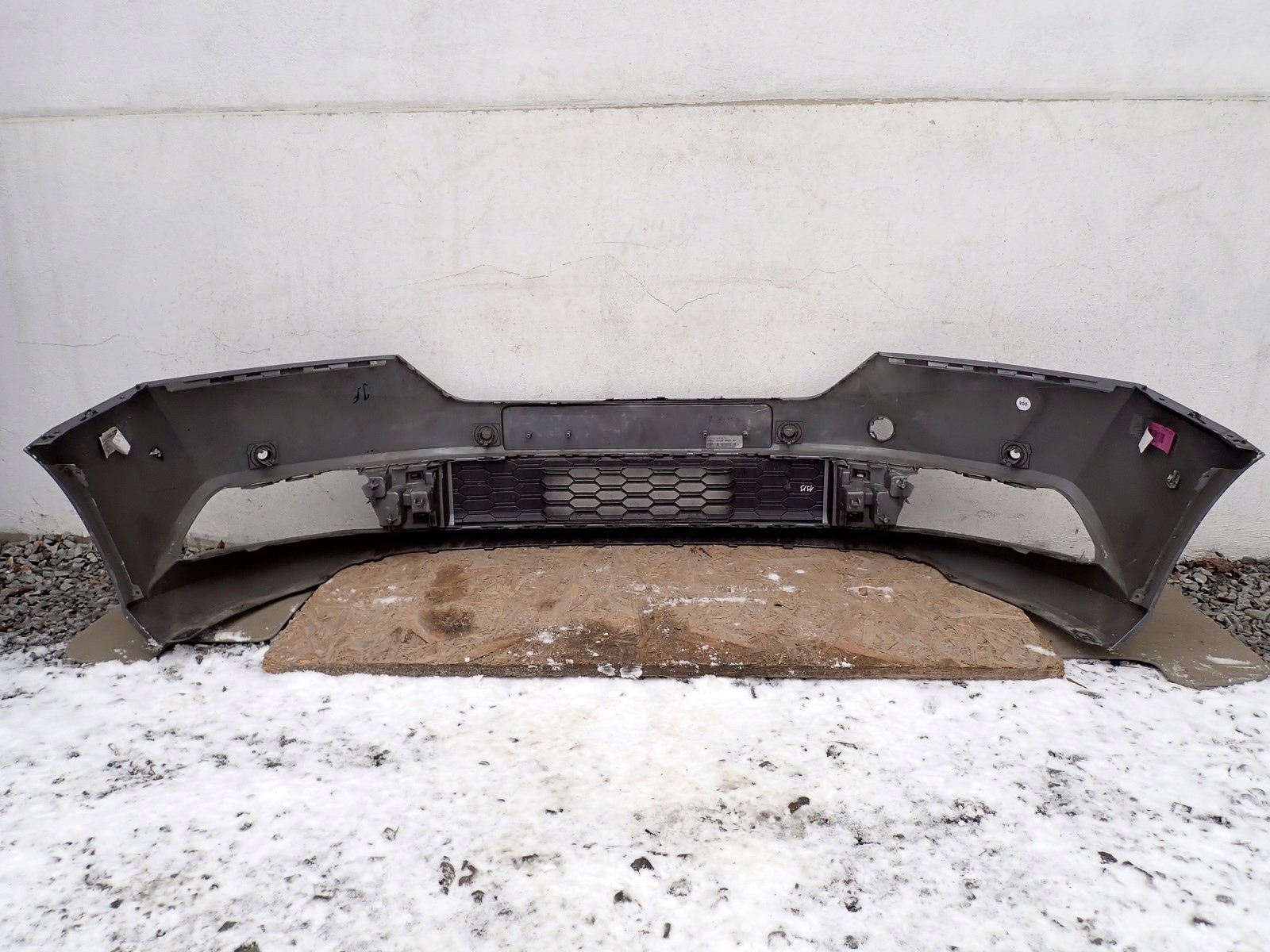 bumper front front SKODA FABIA 3 III 6V LIFT 2018-2022R