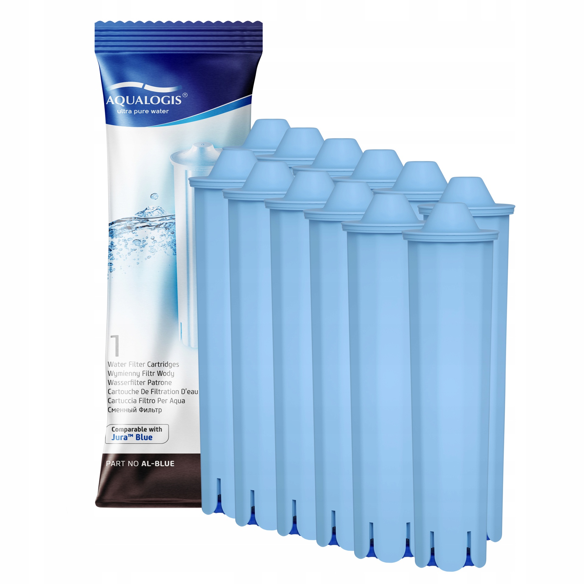 Sada pro kávovar Jura filtr AL-Blue (náhradní sada Jura Claris Blue) 12 Ks
