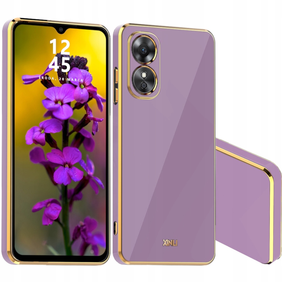 

Etui do Oppo A17 Glamour Case Szkło