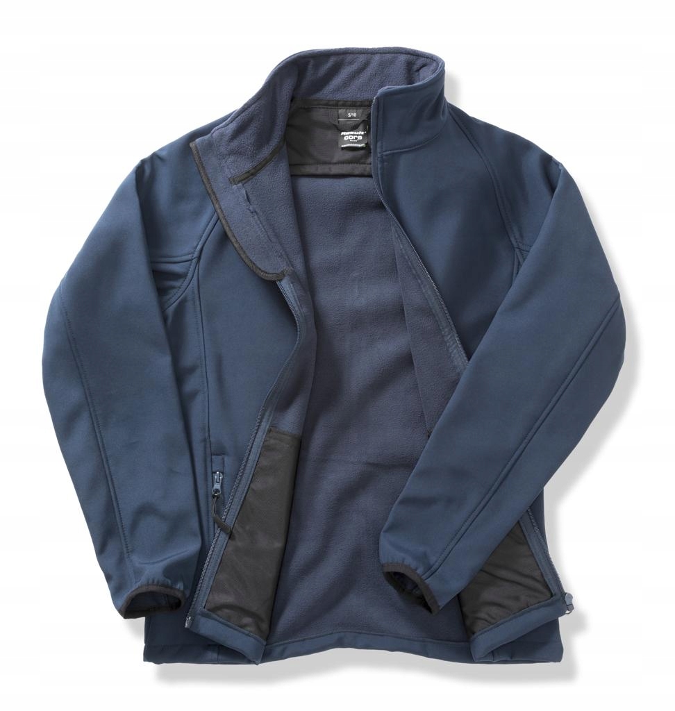 Pánská bunda Soft Shell větruvzdorná, prodyšná, tmavě modrá vel. M