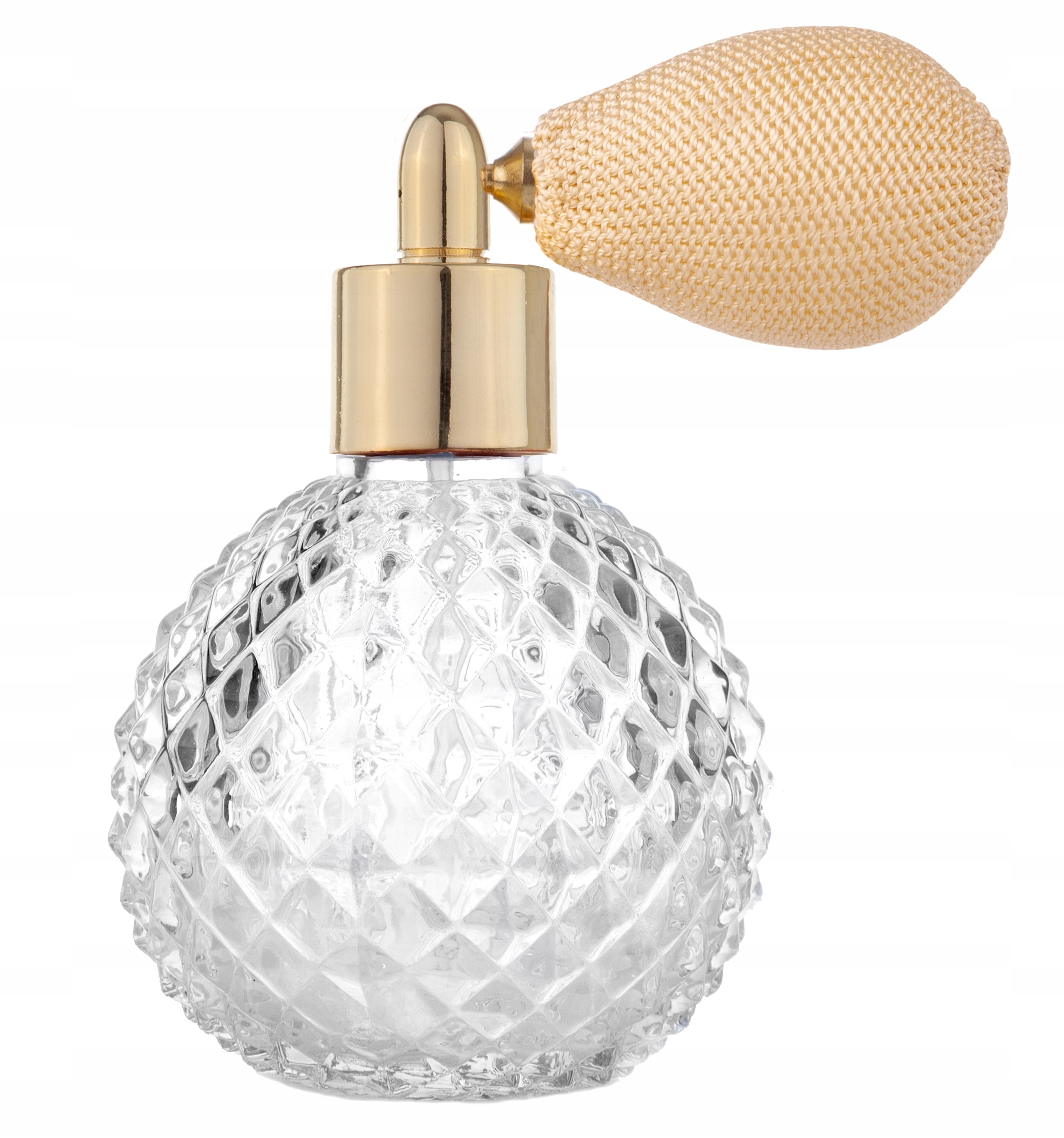 FLAKON SZKLANY NA PERFUMY Z POMPKĄ - 110 ML! GRATIS TESTER