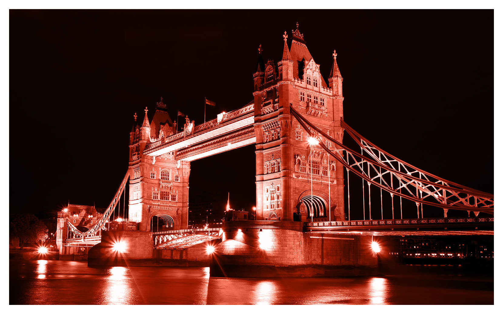 Fototapeta Tower Bridge v noci Londýn Architektúra Rozmer 350x250 lepidlo